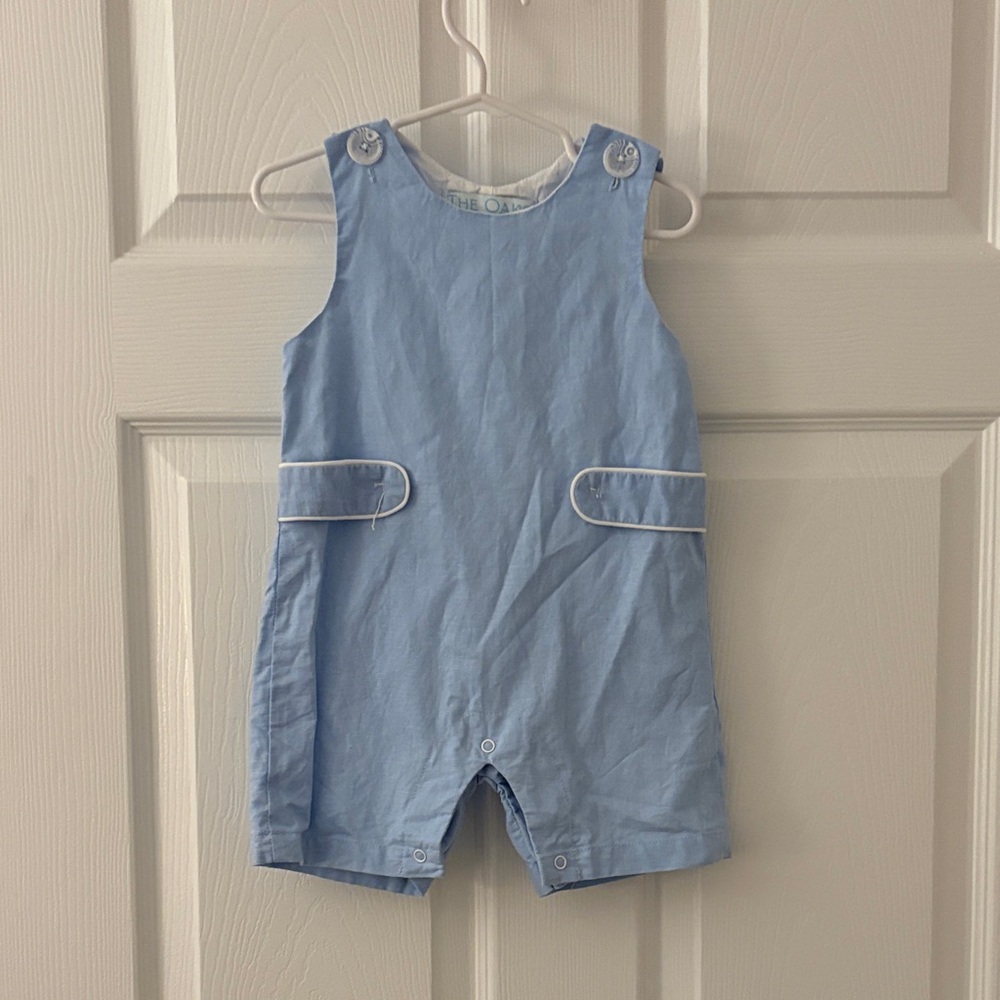 Charming Light Blue Kids Romper